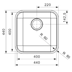 Diskho Decosteel IB 4040L