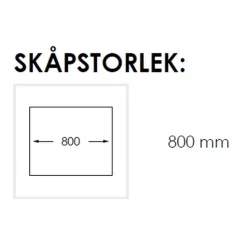 Diskho Nordic Tech NU-Serien Rostfri Dubbel med Korgventil & Vattenlås