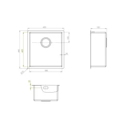 Diskho Strand Stainless ST38-EC