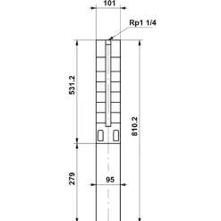 Djupbrunnspump Grundfos SP 2A-18