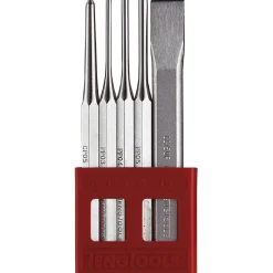 Dorn & Mejselsats Teng Tools 5-Delar PCX05