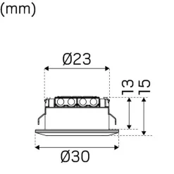 Downlight Hide-a-lite Core Smart 120°