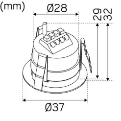 Downlight Hide-a-lite Core Smart Outdoor 3000K