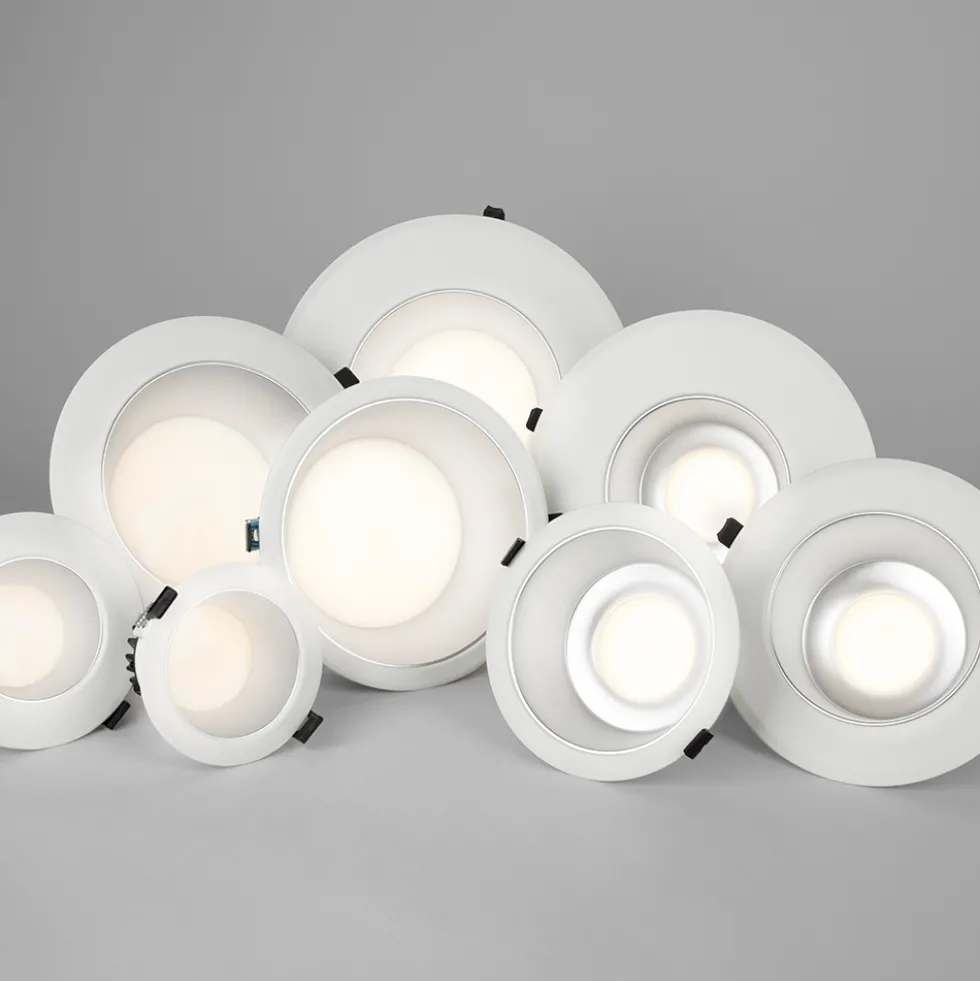 Downlight LEDt Hide-A-Lite DL Echo L 265 Vit DALI