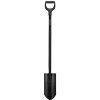 Dräneringspade Fiskars Ergonomic Pro Spetsig Svart