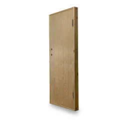 Dörr Jabo Ljusdal Kallförråd 78x188 cm Obehandlad Spårfräst Plywood