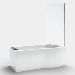 Duschbadkar Comfornette Bali Med Duschvägg