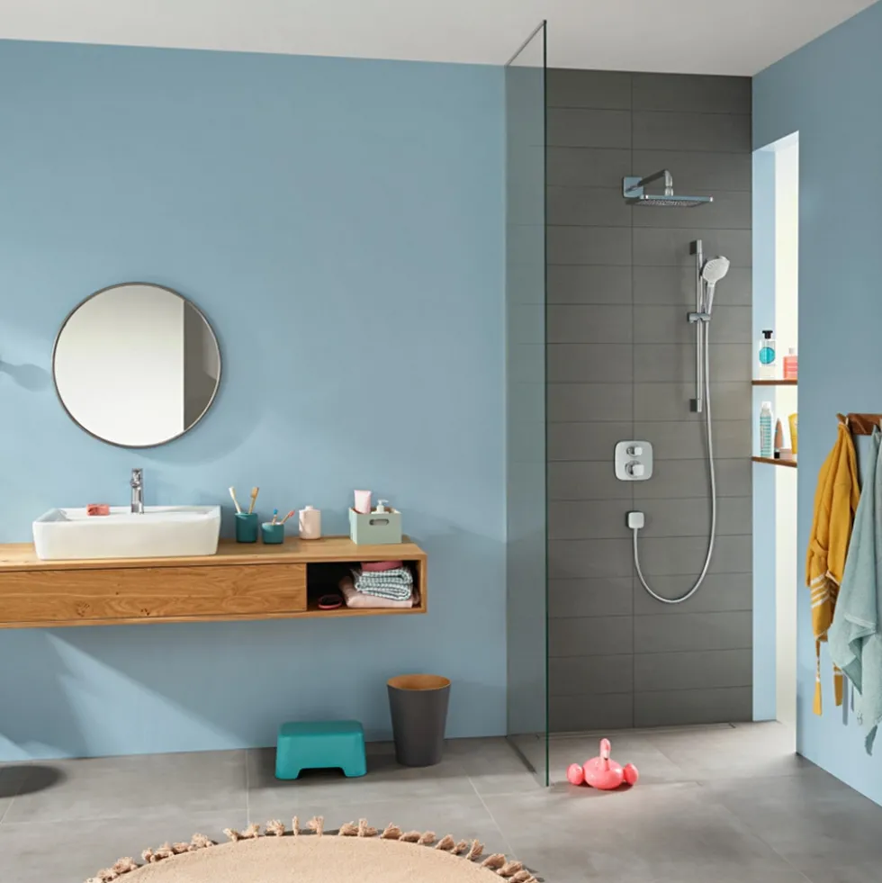 Duschblandare Hansgrohe Ecostat E 2-utlopp