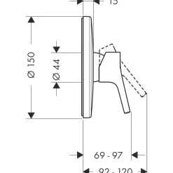 Duschblandare Hansgrohe Talis S Soft