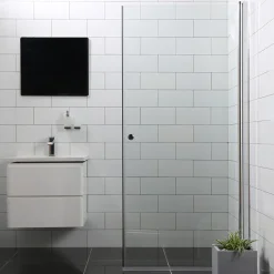 Duschdörr Bathlife Mångsidig Rak