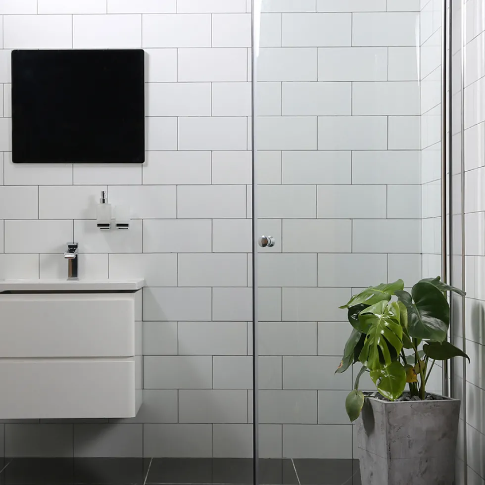 Duschdörr Bathlife Mångsidig 45° Rund