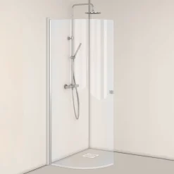 Duschdörr Hafa Igloo Pro J-DOOR 80 Klarglas