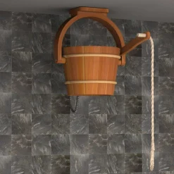 Duschhink SAWO Trä 18L