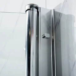Duschhörna Bathlife Mitt Aluminium