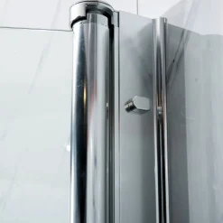 Duschhörna Bathlife Mitt Aluminium