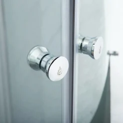 Duschhörna Bathlife Mitt Aluminium
