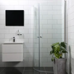 Duschhörna Bathlife Mångsidig Rund Dörr 45° + Rund Dörr 45°