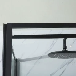 Duschhörna Bathlife Profil Rak Vägg + Rak Dörr