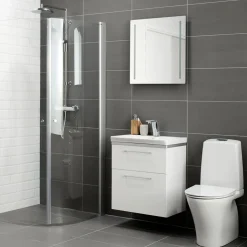 Duschhörna Contura Shower Showerama RundMått: 900x900x2000 mm