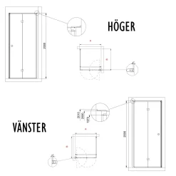 Duschhörna INR Linc 13 Flex