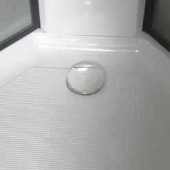 Duschkabin Bathlife Betrakta 90x90 Svart/Vit