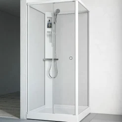 Duschkabin Macro Design Flow Front med Blandare