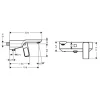 Dusch- och Badkarsblandare Axor Urquiola 150 cc