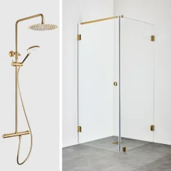 Duschpaket Hafa Duschhörna Infinity Combi med Takduschset Fine