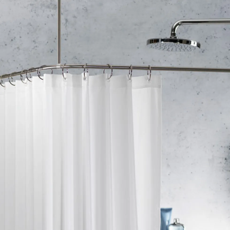 Duschstång Spirella 170x75 Krom