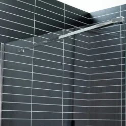 Duschvägg Arrow Wall Delvis Frostat Glas