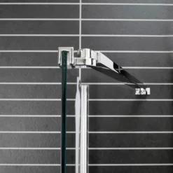 Duschvägg Arrow Wall Frostat Glas