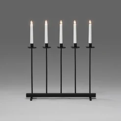 Elljusstake Gnosjö Konstsmide 5L MetallSvart