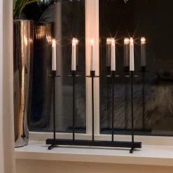 Elljusstake Gnosjö Konstsmide 5L MetallSvart