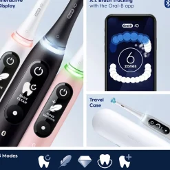 Eltandborste Oral-B iO6 Series M6 Black/Light Rose