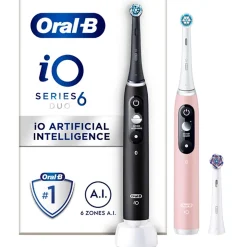 Eltandborste Oral-B iO6 Series M6 Black/Light Rose