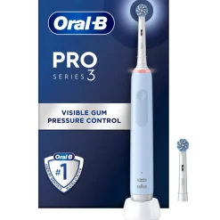 Eltandborste Oral-B Pro3 + Extra Refill