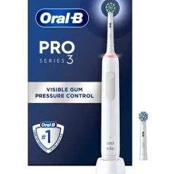 Eltandborste Oral-B Pro3 + Extra Refill