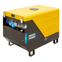 Elverk Atlas Copco QEPS14 Kondensator 11,9 kVA 230/400 V Ljudisolerad