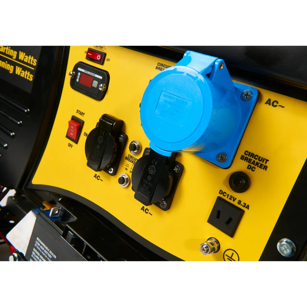 Elverk Champion Generators CPG9000E2 8kW 1-fas bensin med fjärrstart