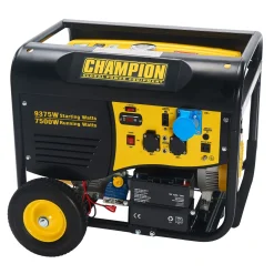 Elverk Champion Generators CPG9000E2 8kW 1-fas bensin med fjärrstart