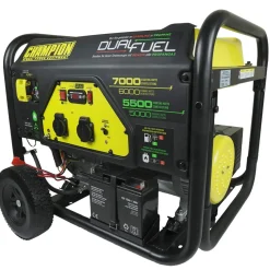 Elverk Champion Generators CPG7500E2 7kW 1-fas Dual Fuel