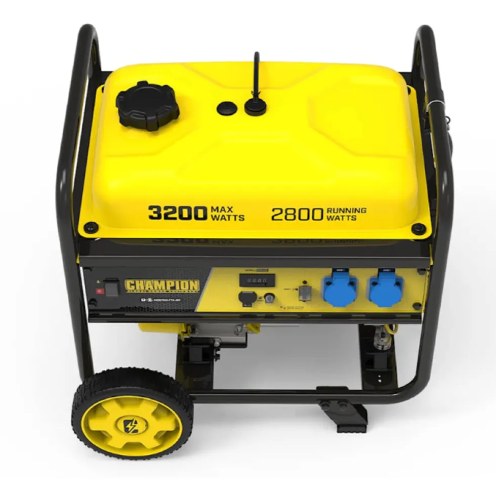 Elverk Champion Generators 3200 Watt Bensindriven
