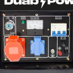 Elverk Duab-Power MDG7500CLE-3 3-fas Diesel fjärrstart