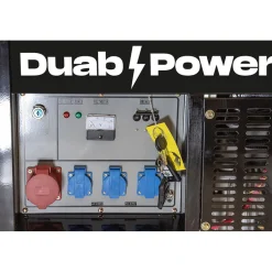Elverk Duab-Power MDG12-3 3-fas Diesel fjärrstart