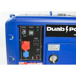 Elverk Duab-Power MDG6000S-KQ-3 3-fas Diesel tystgående