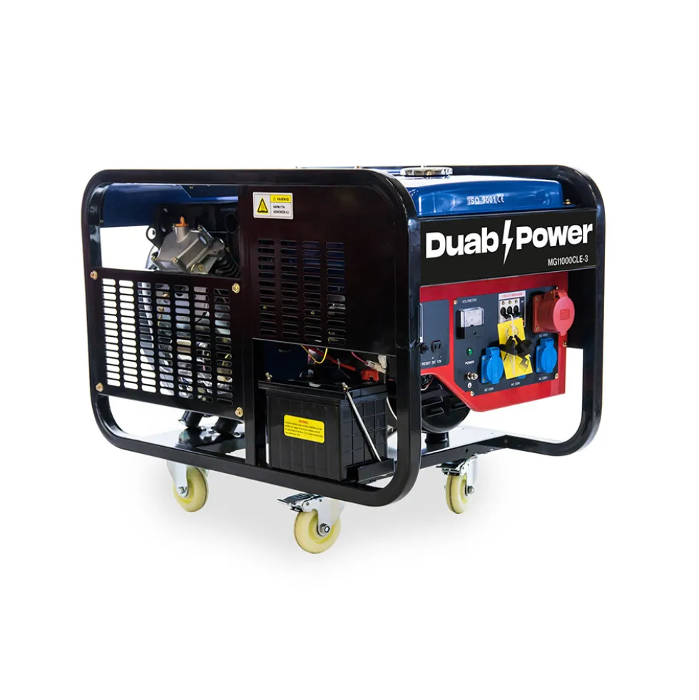 Elverk Duab-Power MG11000CLE-3 1-fas/3-fas Bensin