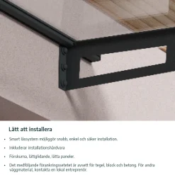 Entrétak Canopia by Palram Göteborg XL 6705 mm