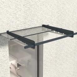 Entrétak Fornorth Modern Aluminium/Akryl 120x80 cm Väderbeständig