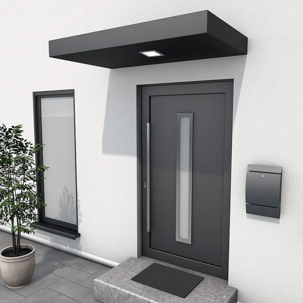 Entrétak gop Block BS 200 Aluinium Antracit
