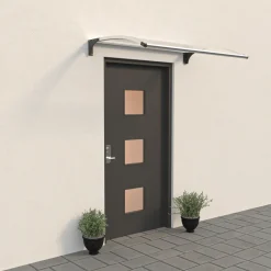 Entrétak Skotte Garden med LED